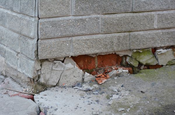 Foundation Settlement Repair in Falls Church